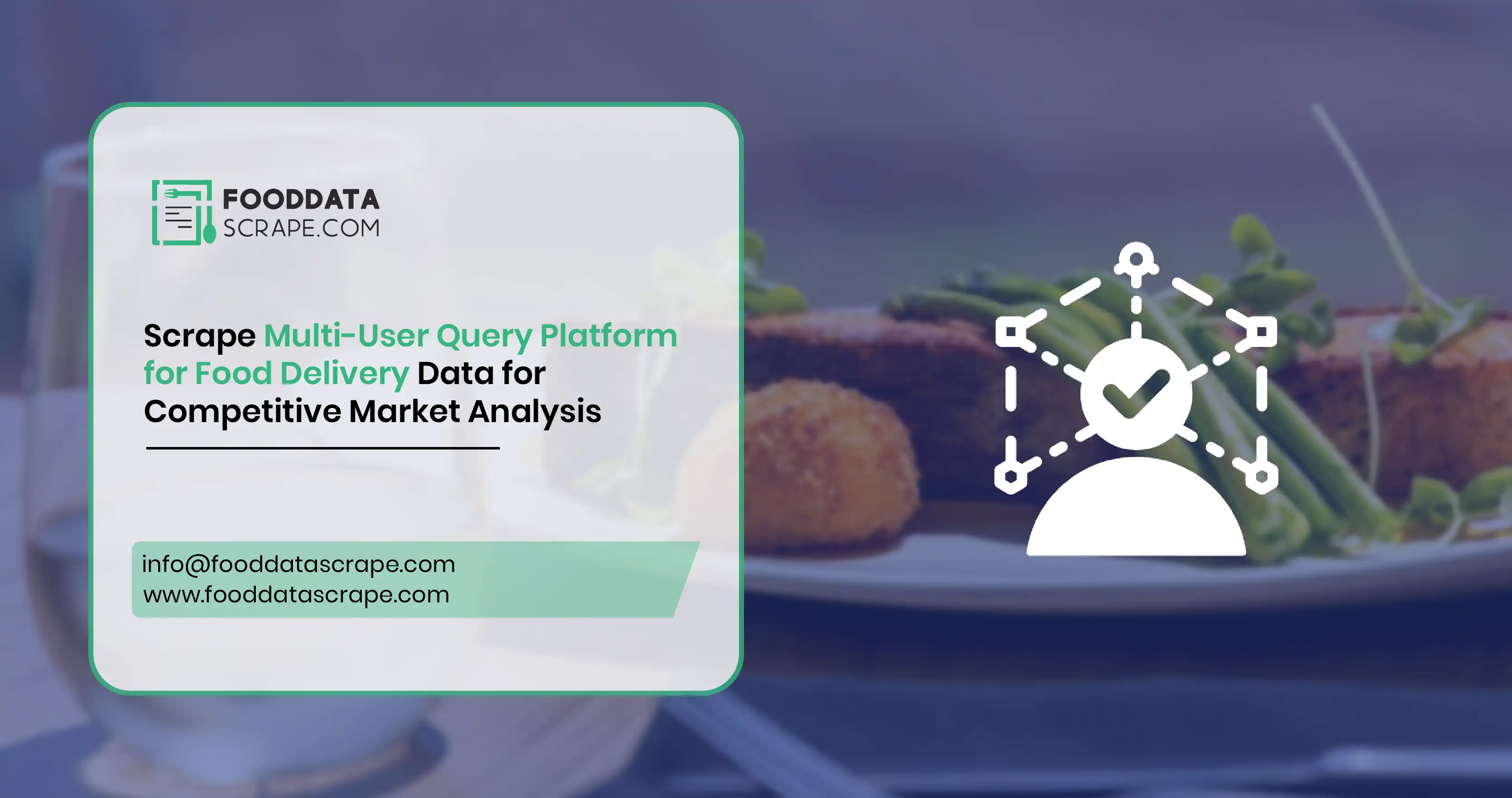 Scrape Multi-User Query Platform for Food Delivery Data for Competitive Market Analysis